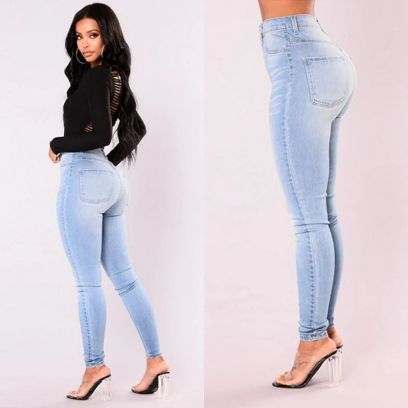 Women Denim Skinny Pants 