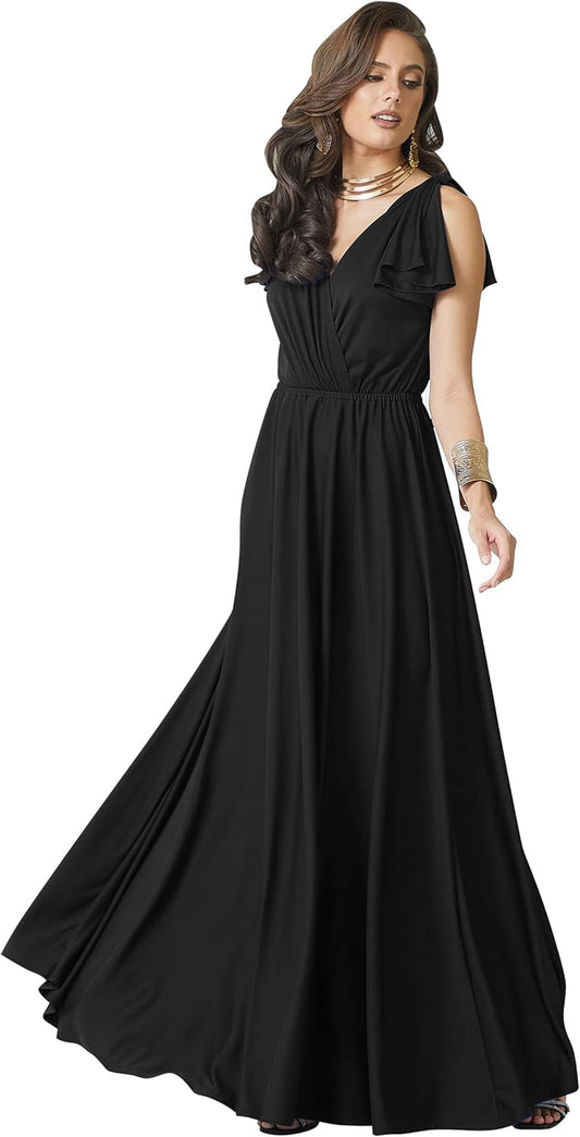 Womens Long Sleeveless Maxi Dress