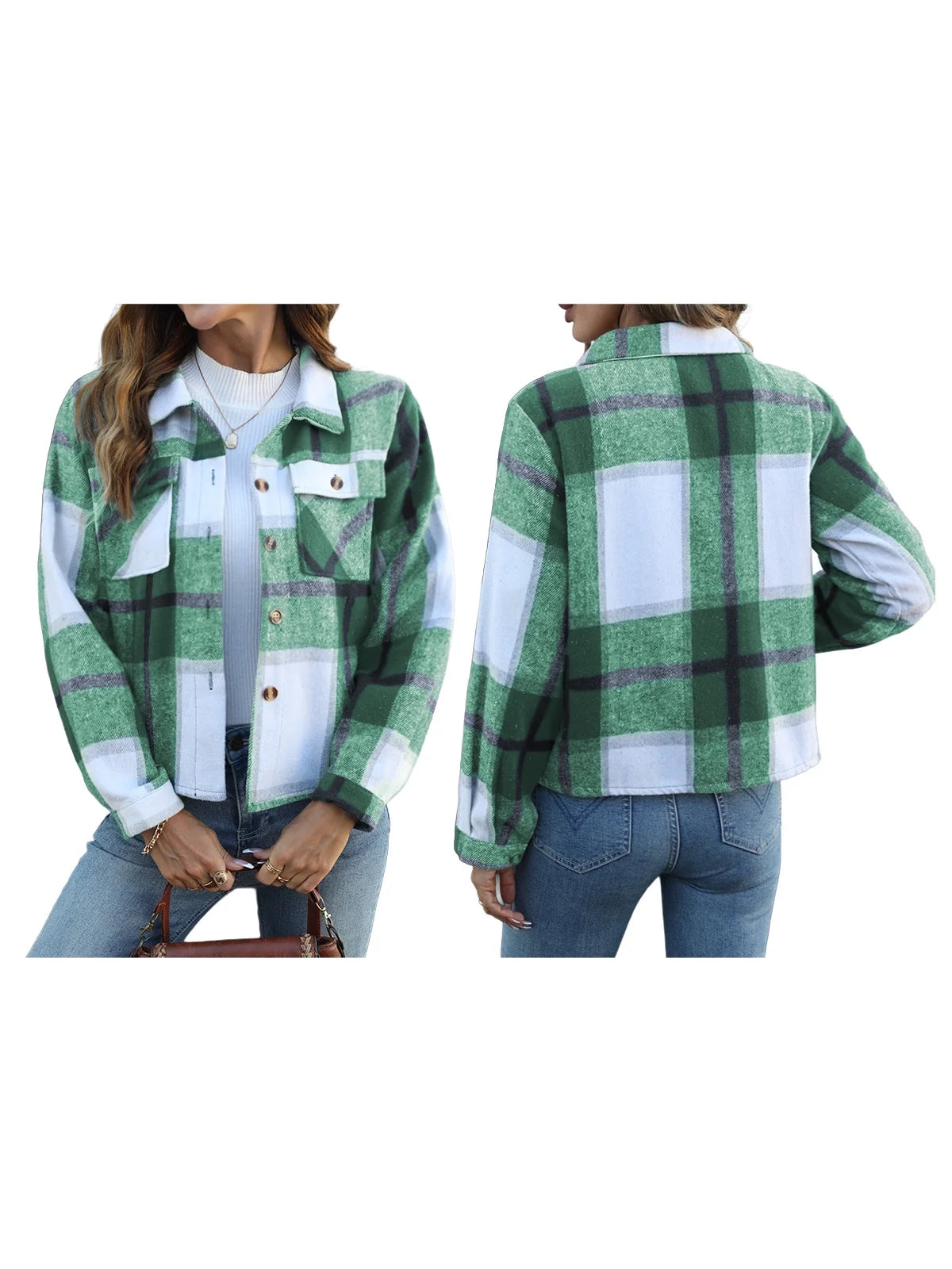 Jacket Long Sleeve Button down Shirt