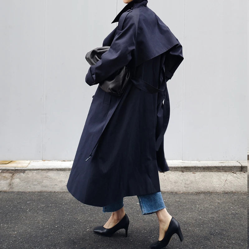 Autumn Sashes Trench for Women 
