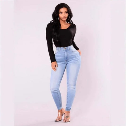 Women Denim Skinny Pants 