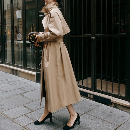 Autumn Sashes Trench for Women 