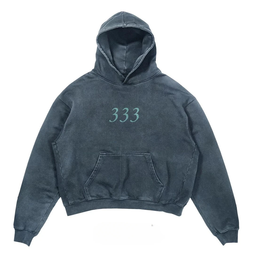 Trendy American Street Goth Hooded Shirt for Men - Retro Y2K Harajuku Style with Bold Letter Print