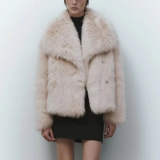 Fluffy Fur Coat for Women 