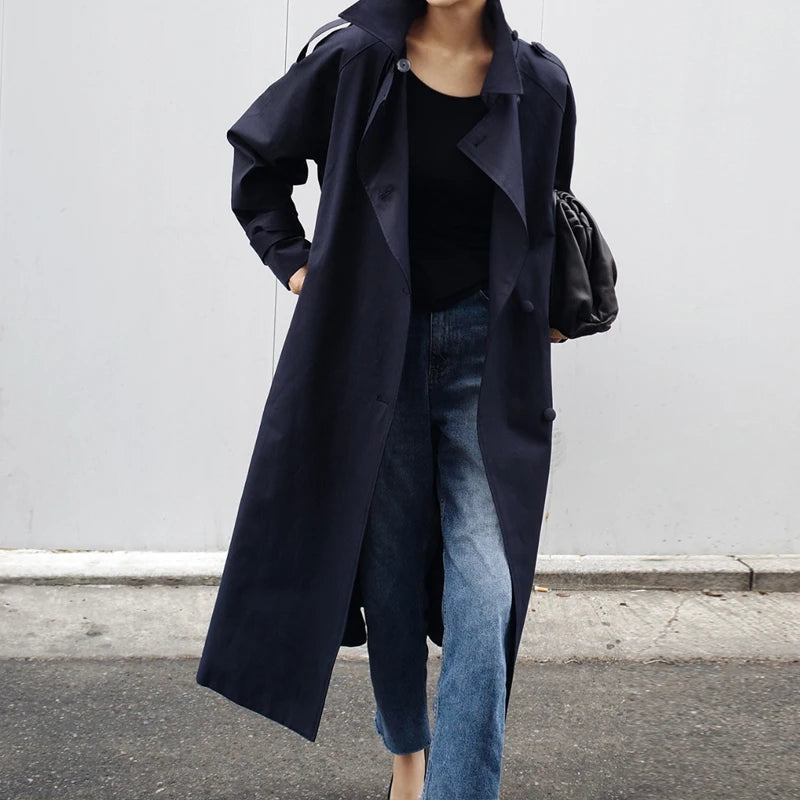 Autumn Sashes Trench for Women 